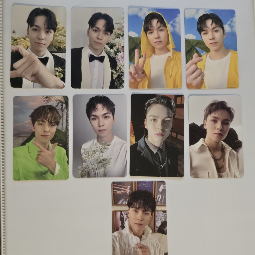 Seventeen VERNON Photocard Set